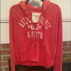 Abercrombie zip up hooded sweatshirt. NWOT